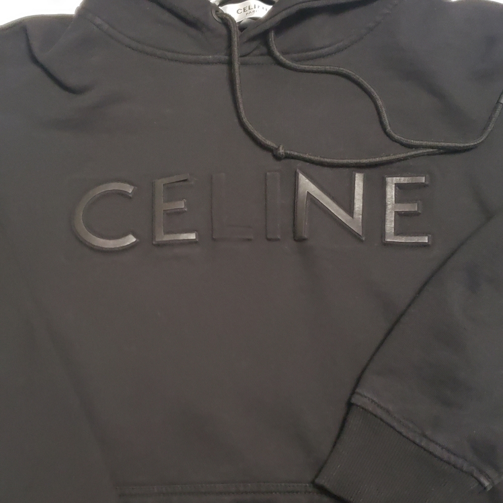 Celine Black  Hoodie